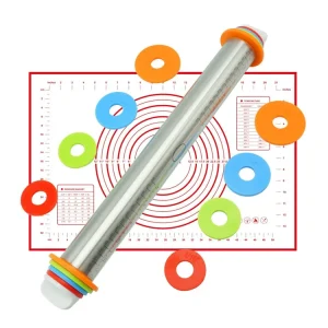 Adjustable Stainless Steel Rolling Pin